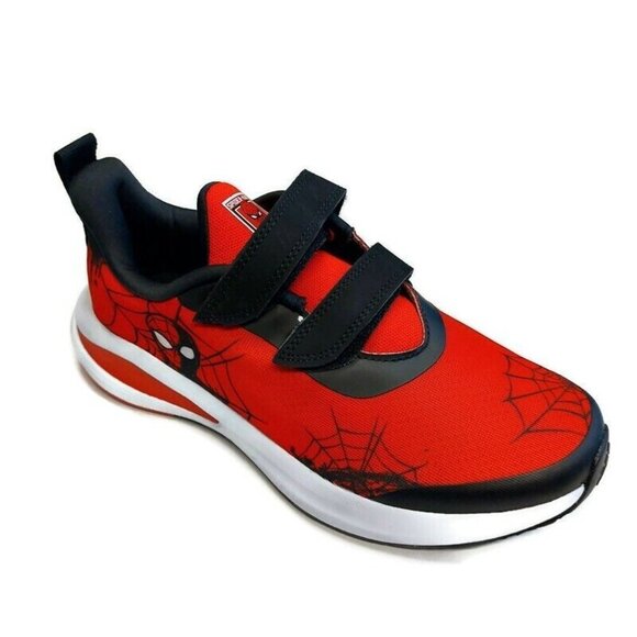 adidas Other - Adidas X Marvel Spider-Man Fortarun Shoes GZ0656 Youth Size 4.5 Womens Size 6